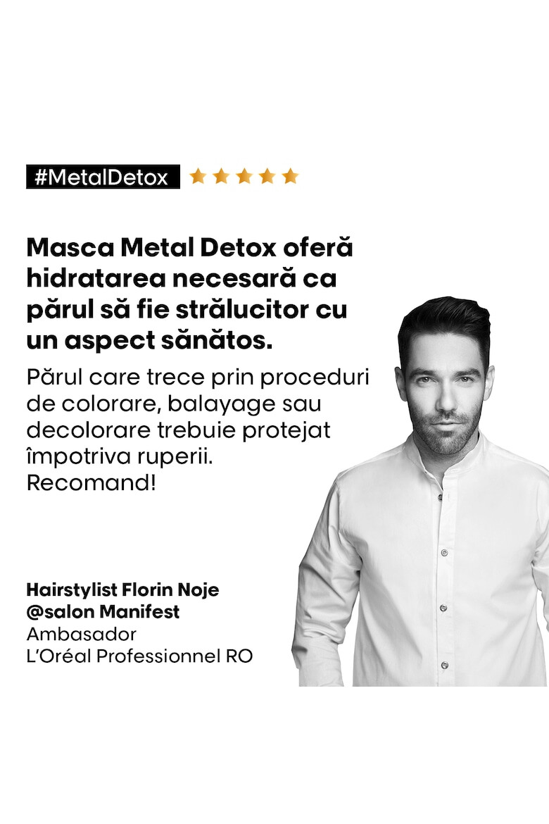 LOreal Professionnel Serie Expert Metal Detox маска за коса 250 мл - Pepit.bg