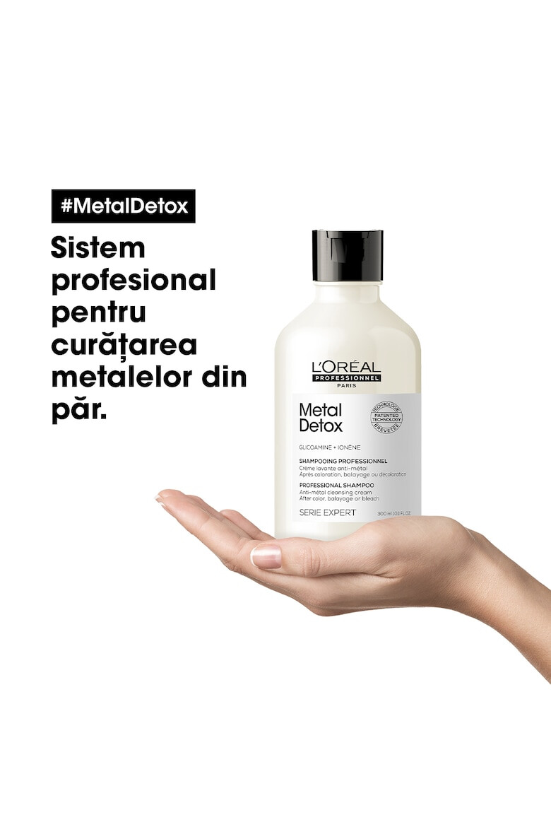 LOreal Professionnel Шампоан Serie Expert Metal Detox за всички типове изрусена боядисана или балаяж коса БЕЗ СУЛФАТИ - Pepit.bg