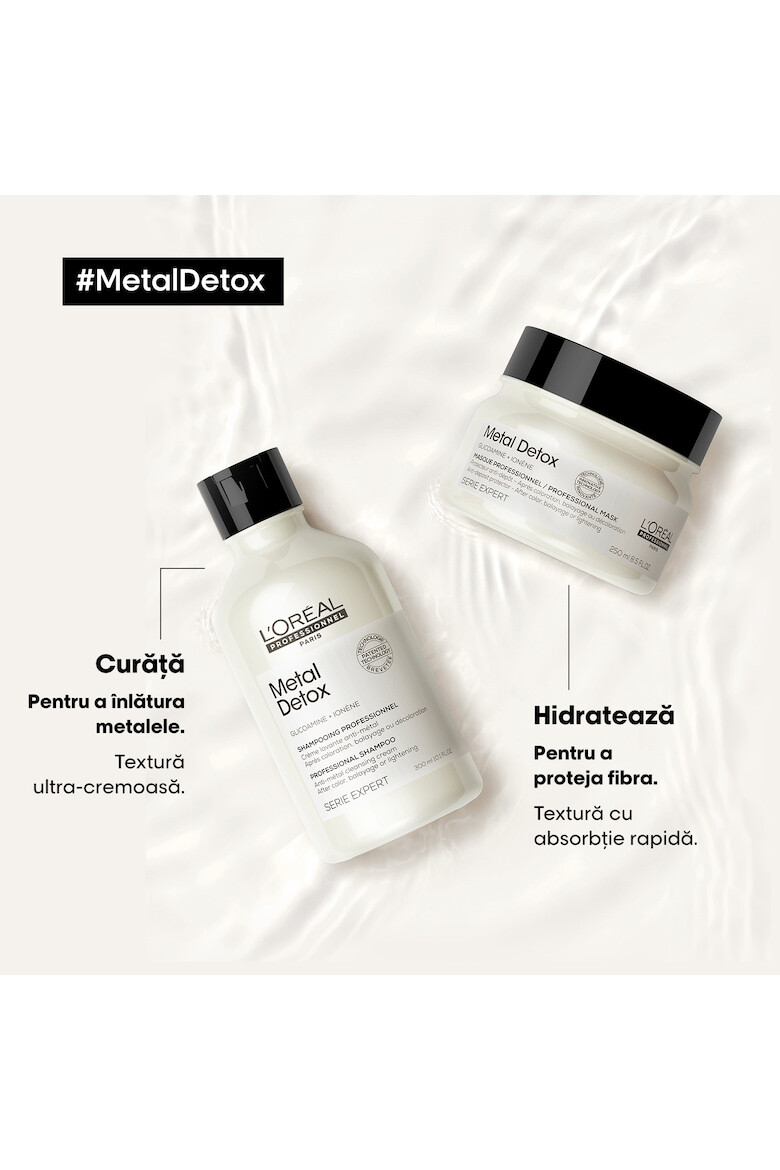 L'Oreal Professionnel Шампоанът Serie Expert Metal Detox действа срещу накъсването на косата и поддържа цвета - Pepit.bg