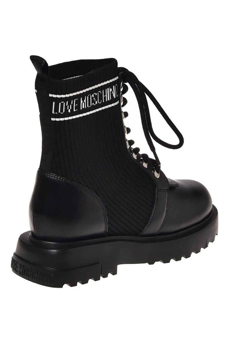 Love Moschino Боти с кожа - Pepit.bg