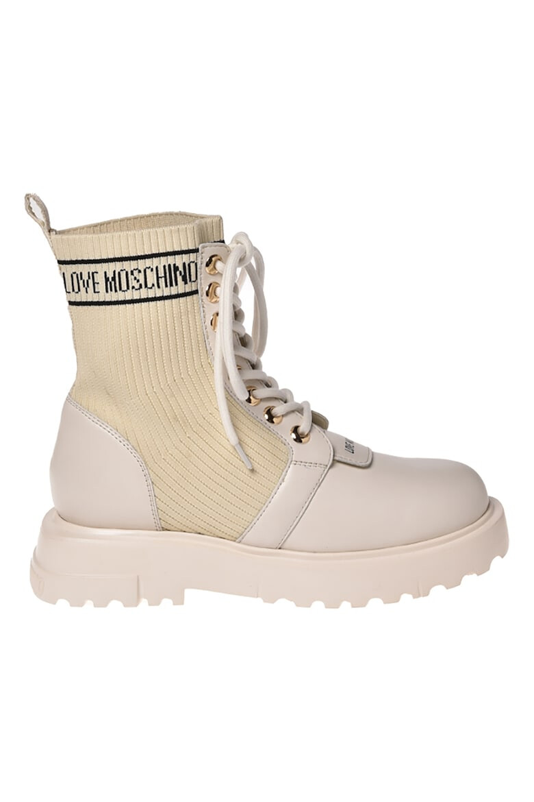 Love Moschino Боти с кожа - Pepit.bg