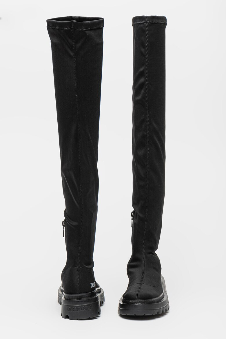 Love Moschino Ботуши с лого - Pepit.bg