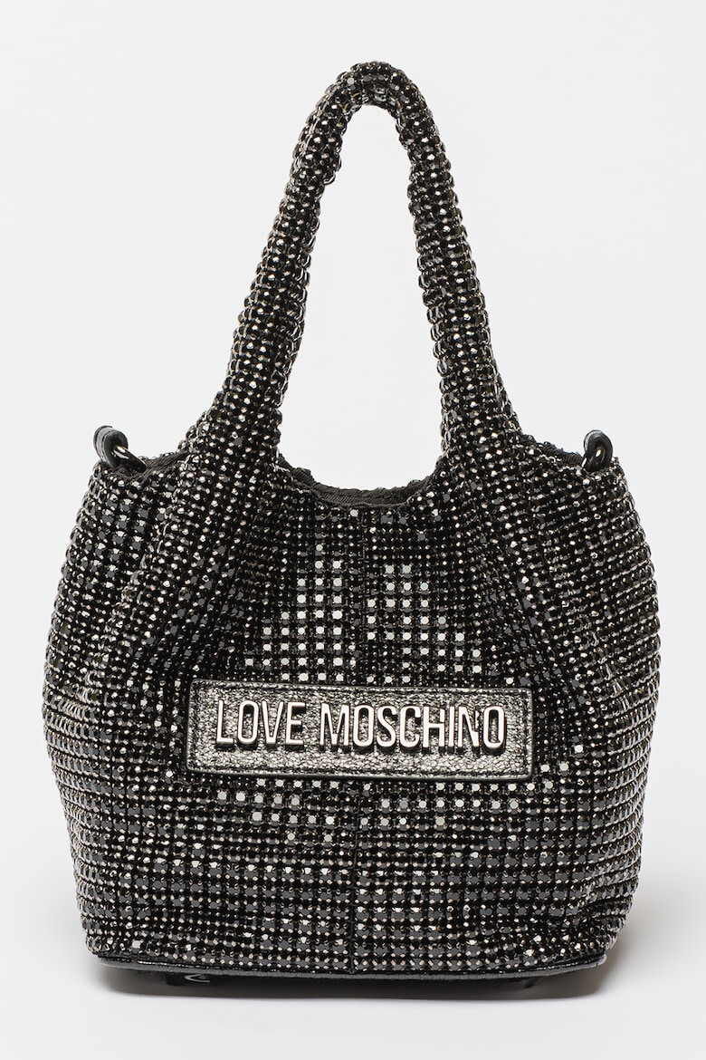 Love Moschino Чанта с отделяща се презрамка и лого - Pepit.bg