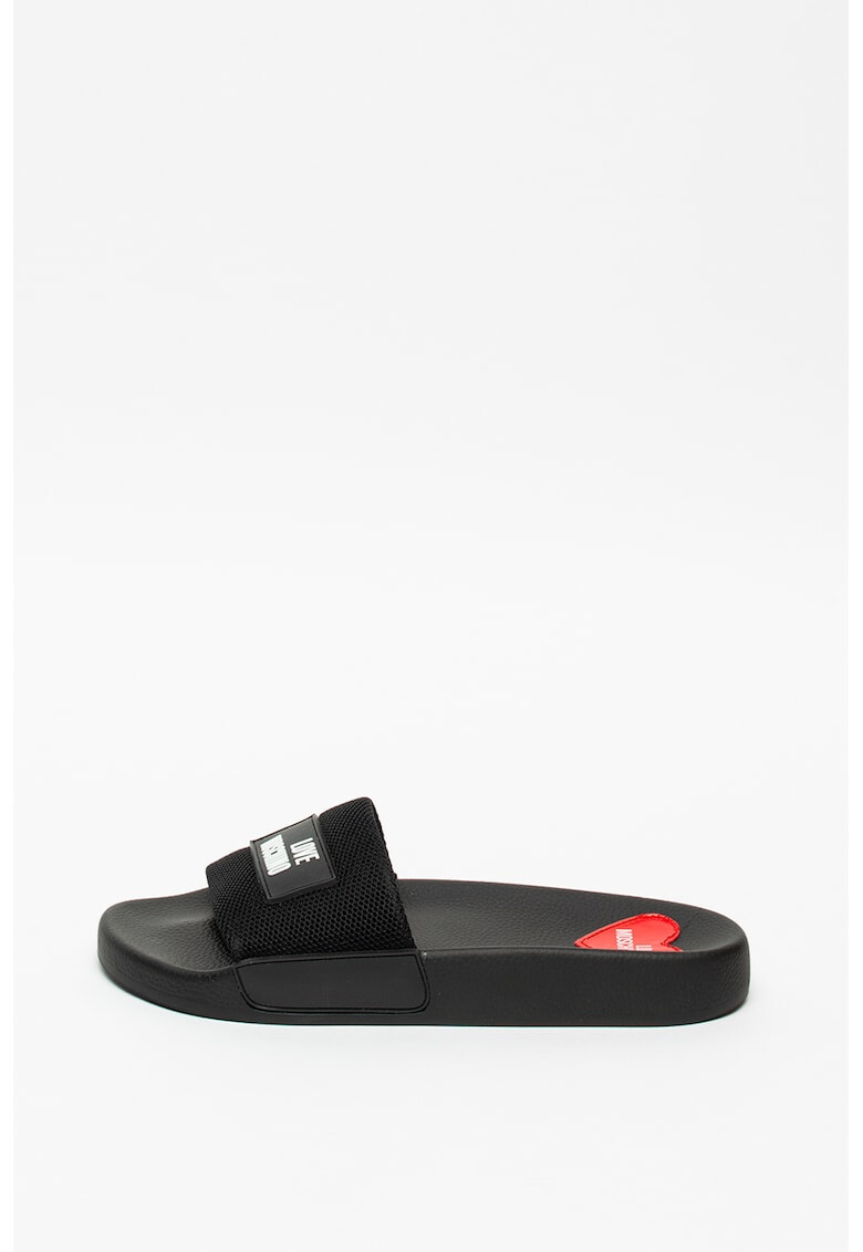 Love Moschino Чехли с лого - Pepit.bg