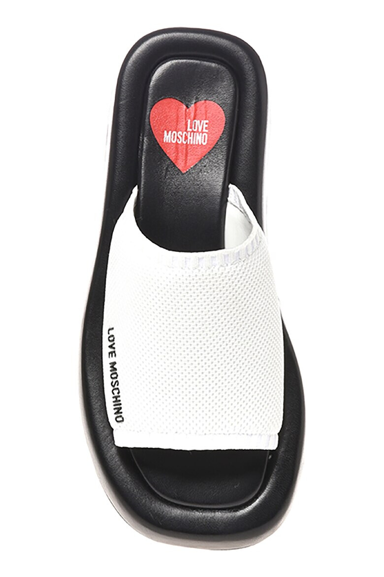 Love Moschino Чехли с лого - Pepit.bg