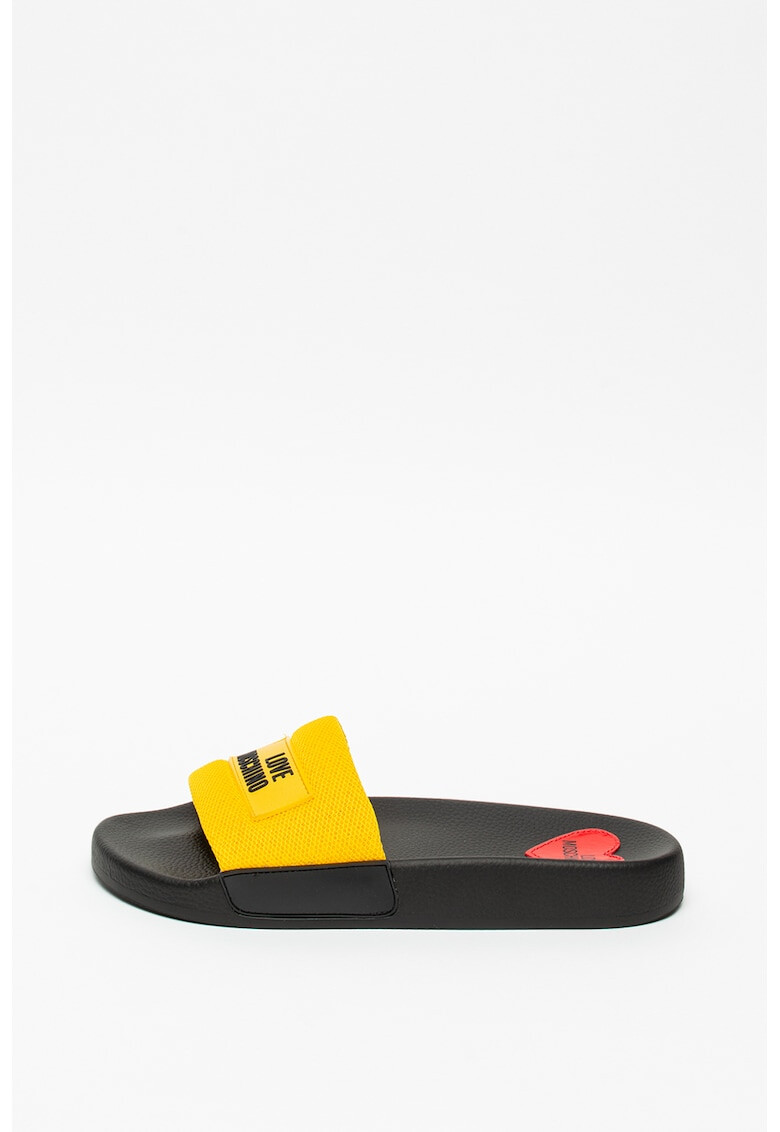 Love Moschino Чехли с лого - Pepit.bg