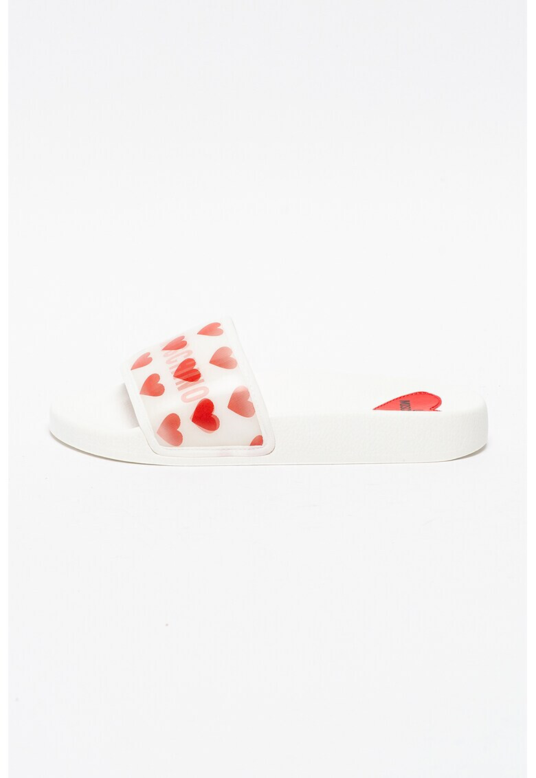 Love Moschino Чехли с лого - Pepit.bg