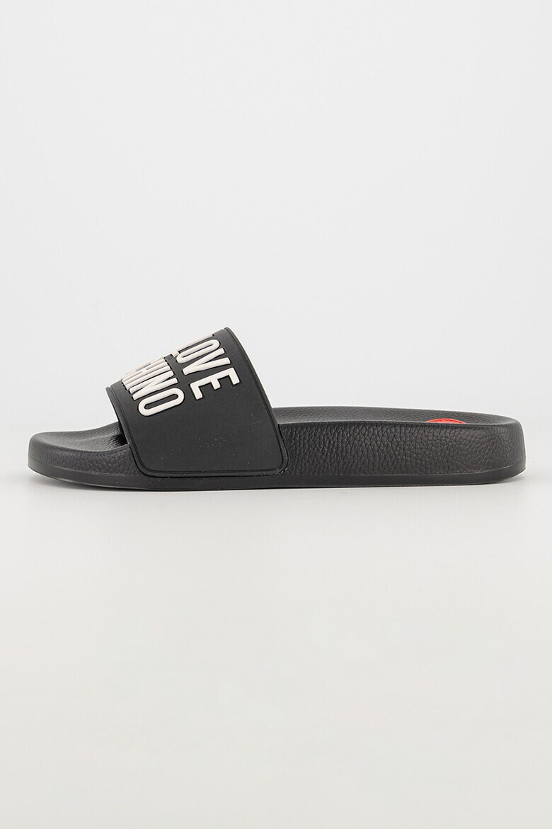 Love Moschino Чехли с лого - Pepit.bg