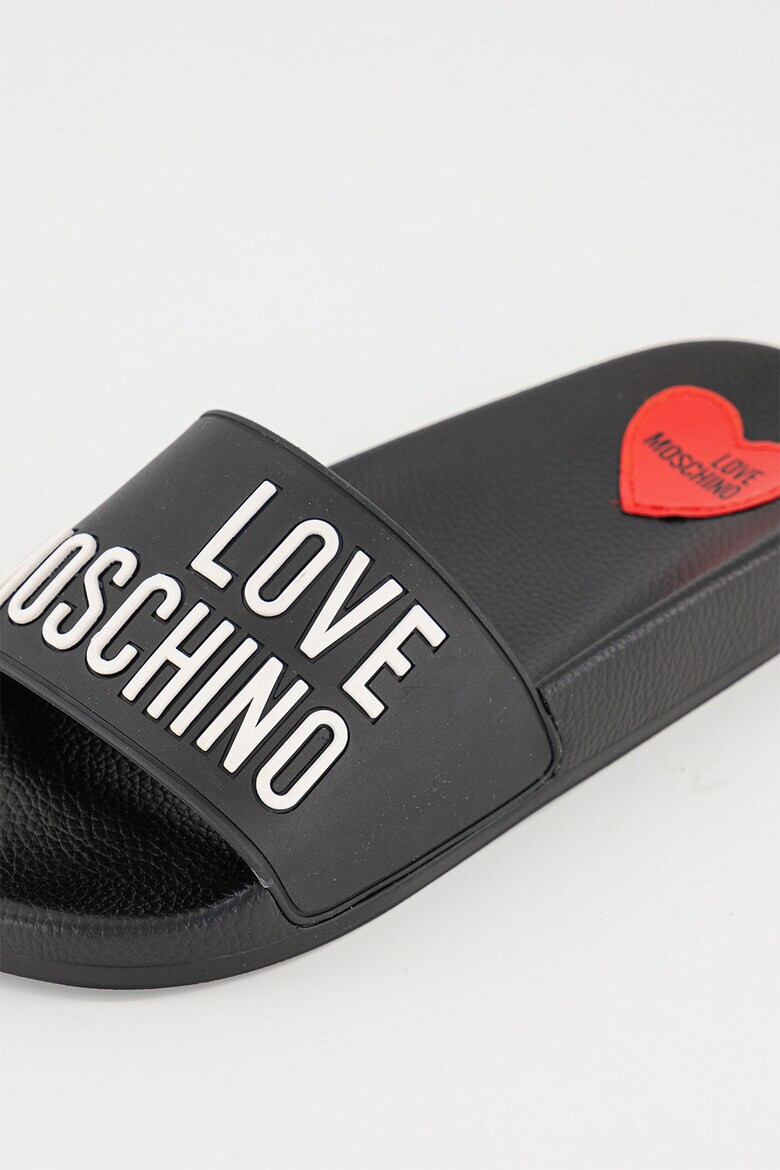 Love Moschino Чехли с лого - Pepit.bg