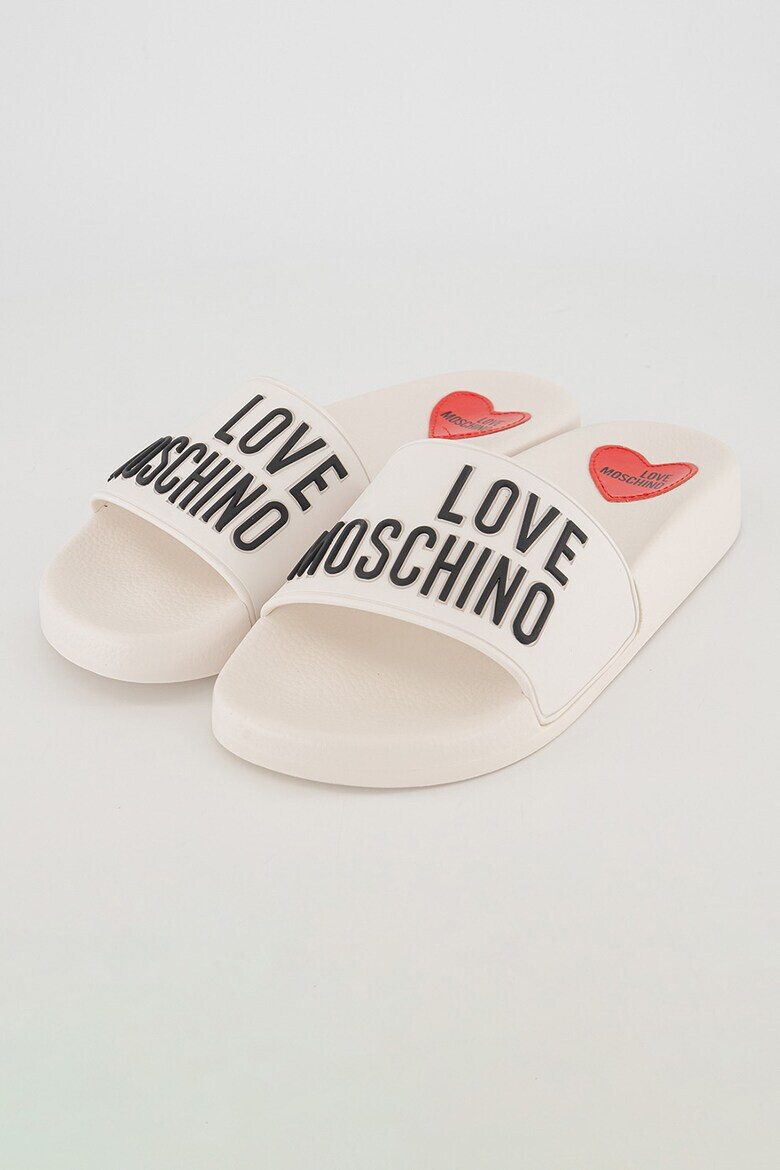 Love Moschino Чехли с лого - Pepit.bg