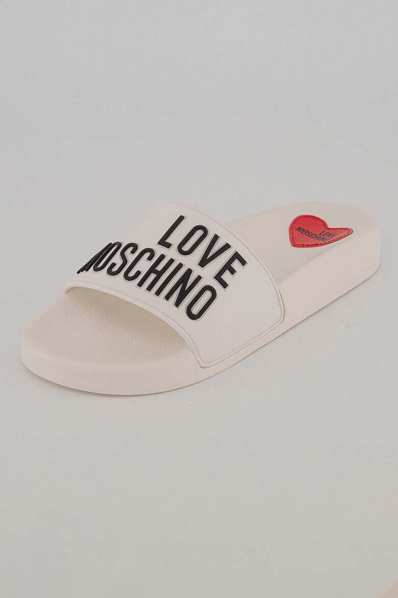 Love Moschino Чехли с лого - Pepit.bg