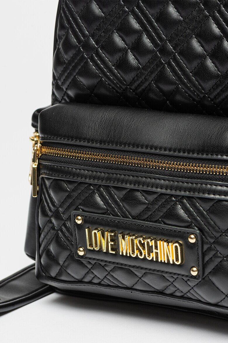 Love Moschino Капитонирана раница от еко кожа - Pepit.bg