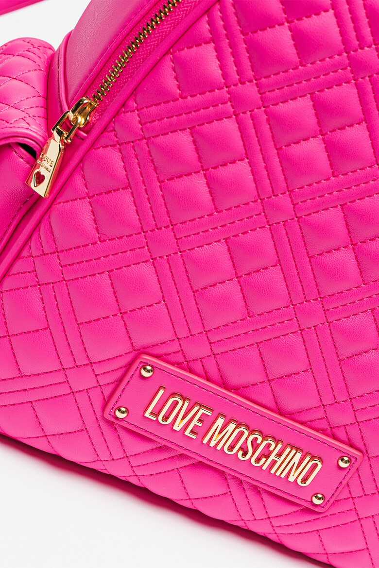 Love Moschino Капитонирана раница от еко кожа - Pepit.bg