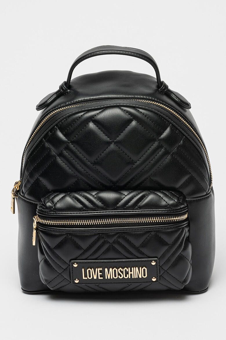 Love Moschino Капитонирана раница от еко кожа - Pepit.bg