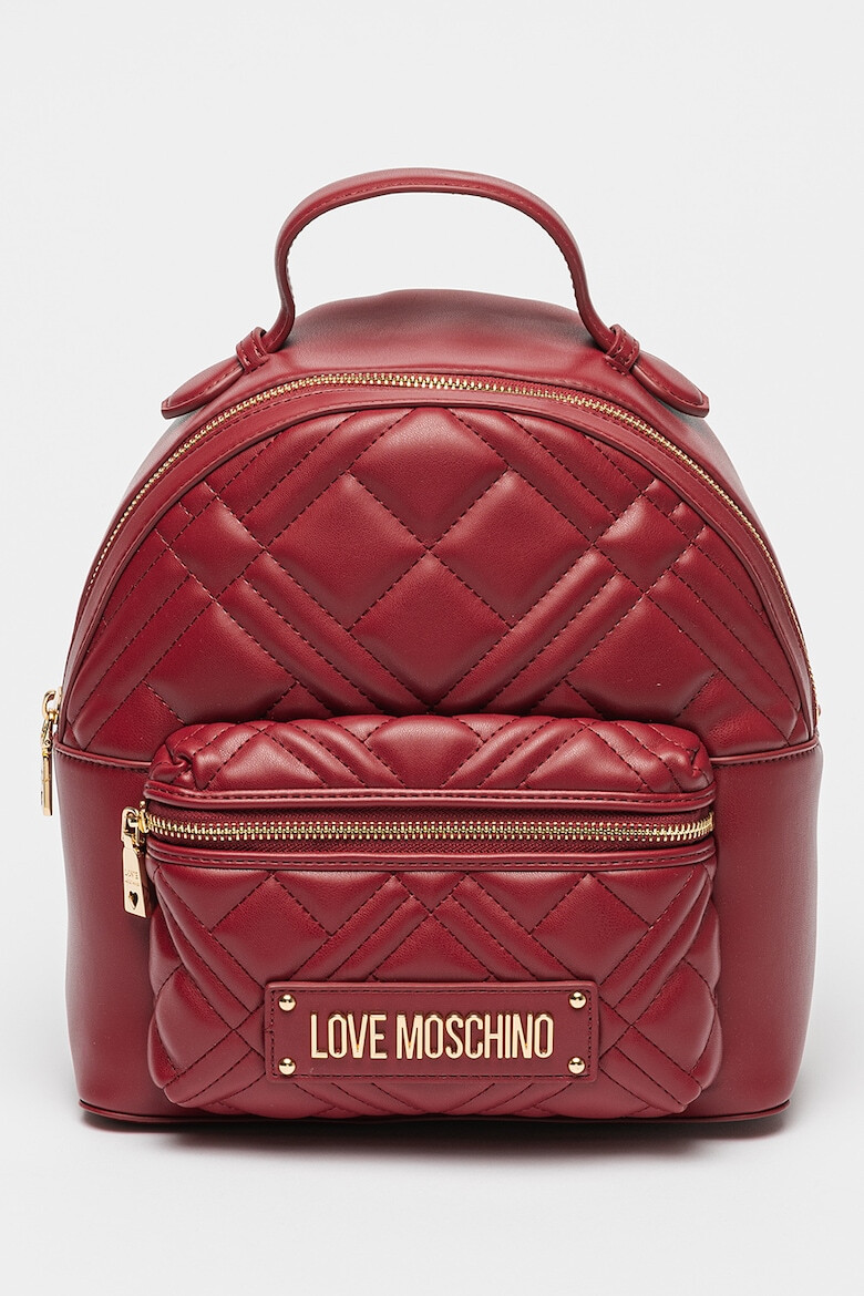 Love Moschino Капитонирана раница от еко кожа - Pepit.bg