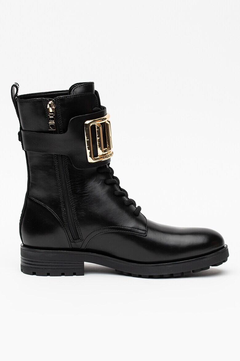 Love Moschino Кожени ботуши - Pepit.bg