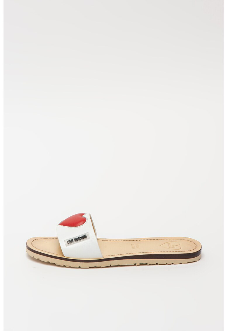 Love Moschino Кожени чехли - Pepit.bg