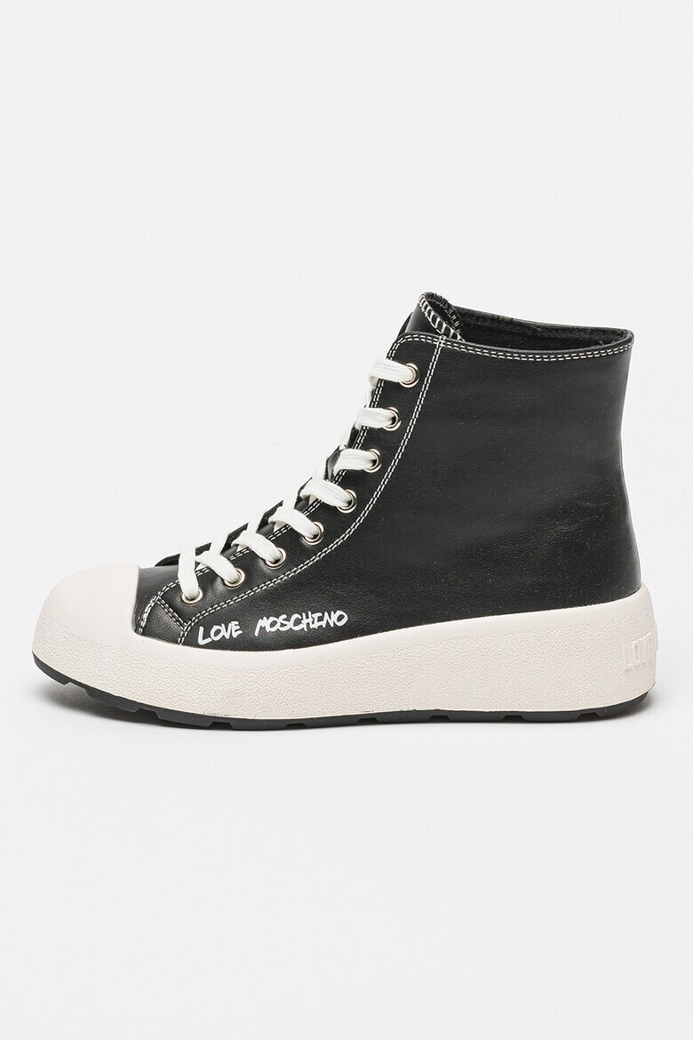 Love Moschino Кожени кецове - Pepit.bg