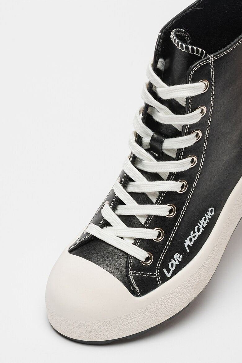 Love Moschino Кожени кецове - Pepit.bg