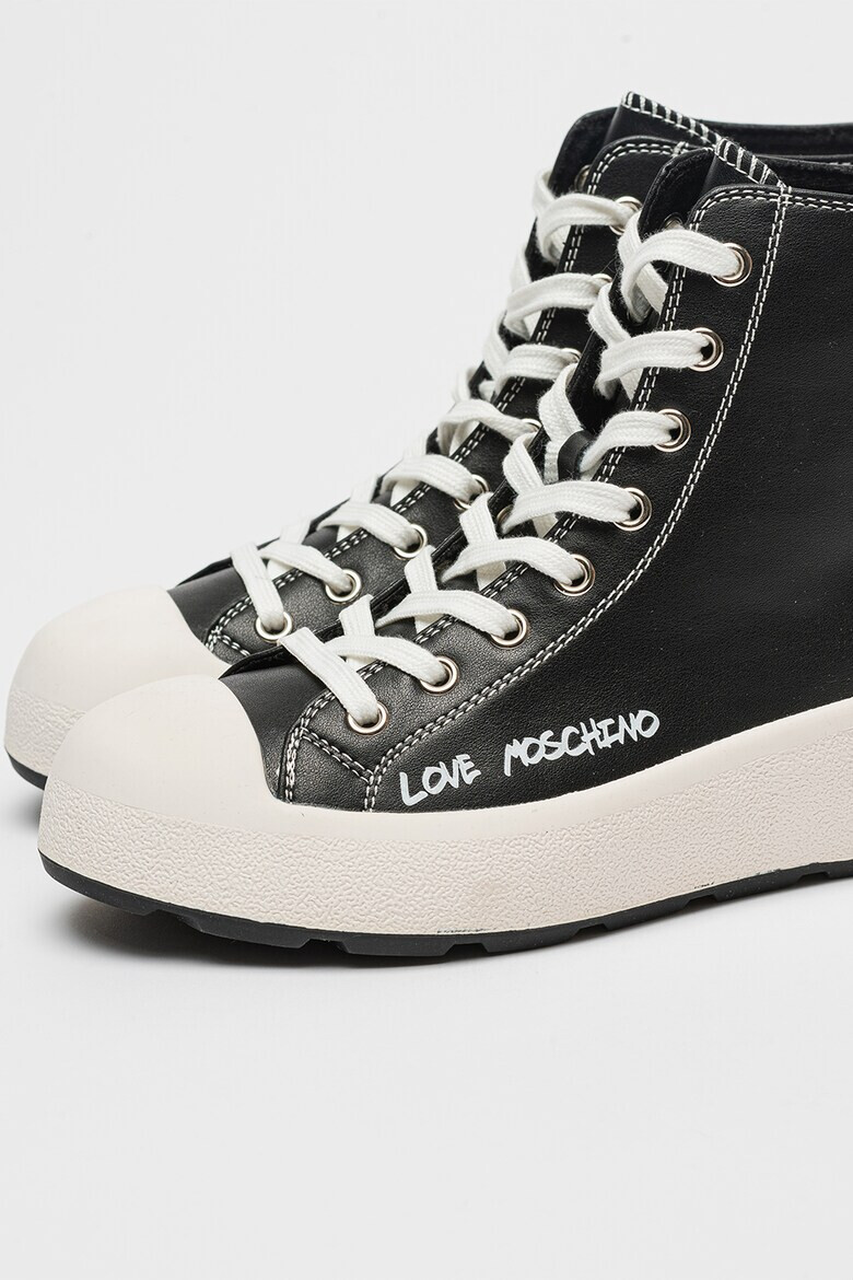 Love Moschino Кожени кецове - Pepit.bg