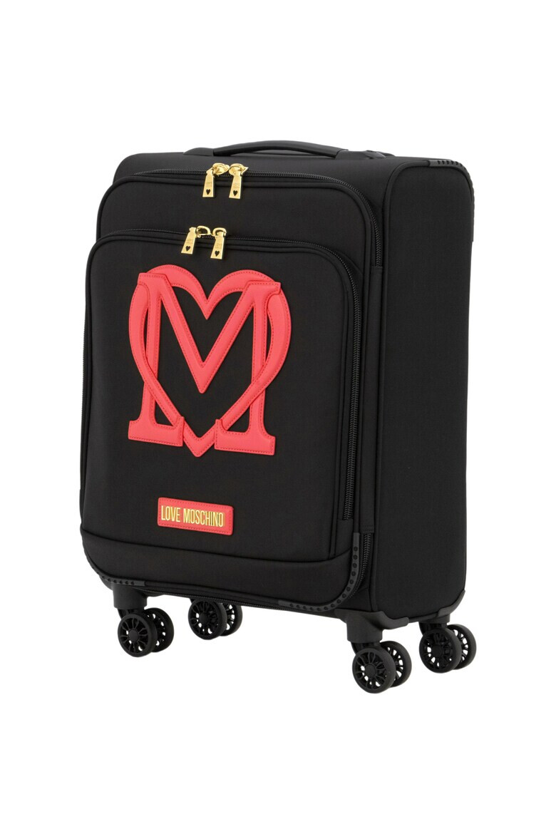 Love Moschino Куфар с лого - Pepit.bg