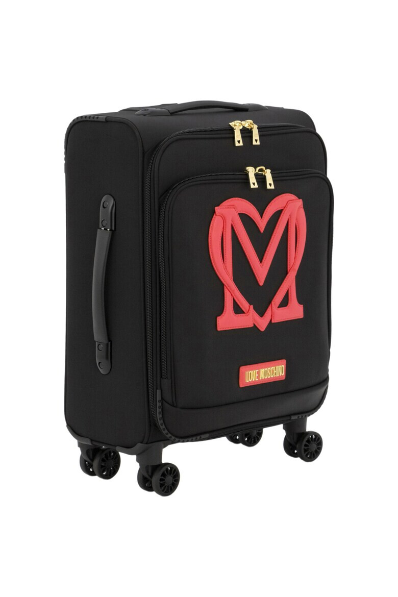 Love Moschino Куфар с лого - Pepit.bg