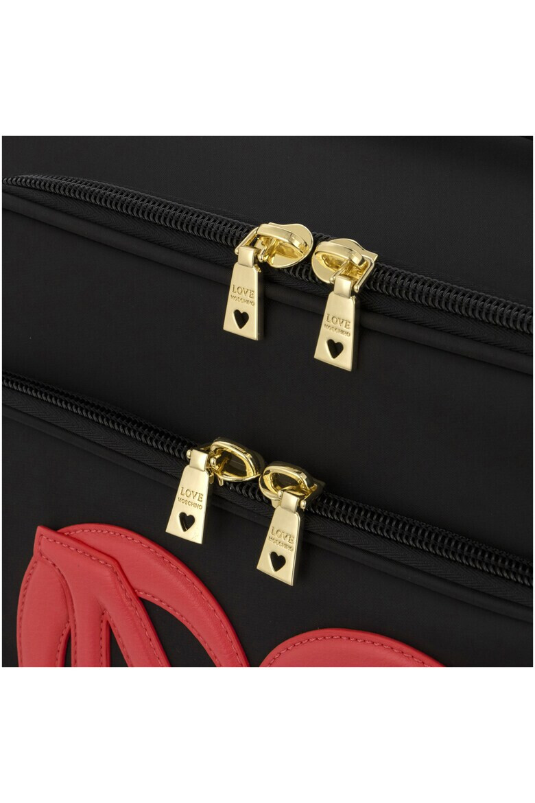 Love Moschino Куфар с лого - Pepit.bg