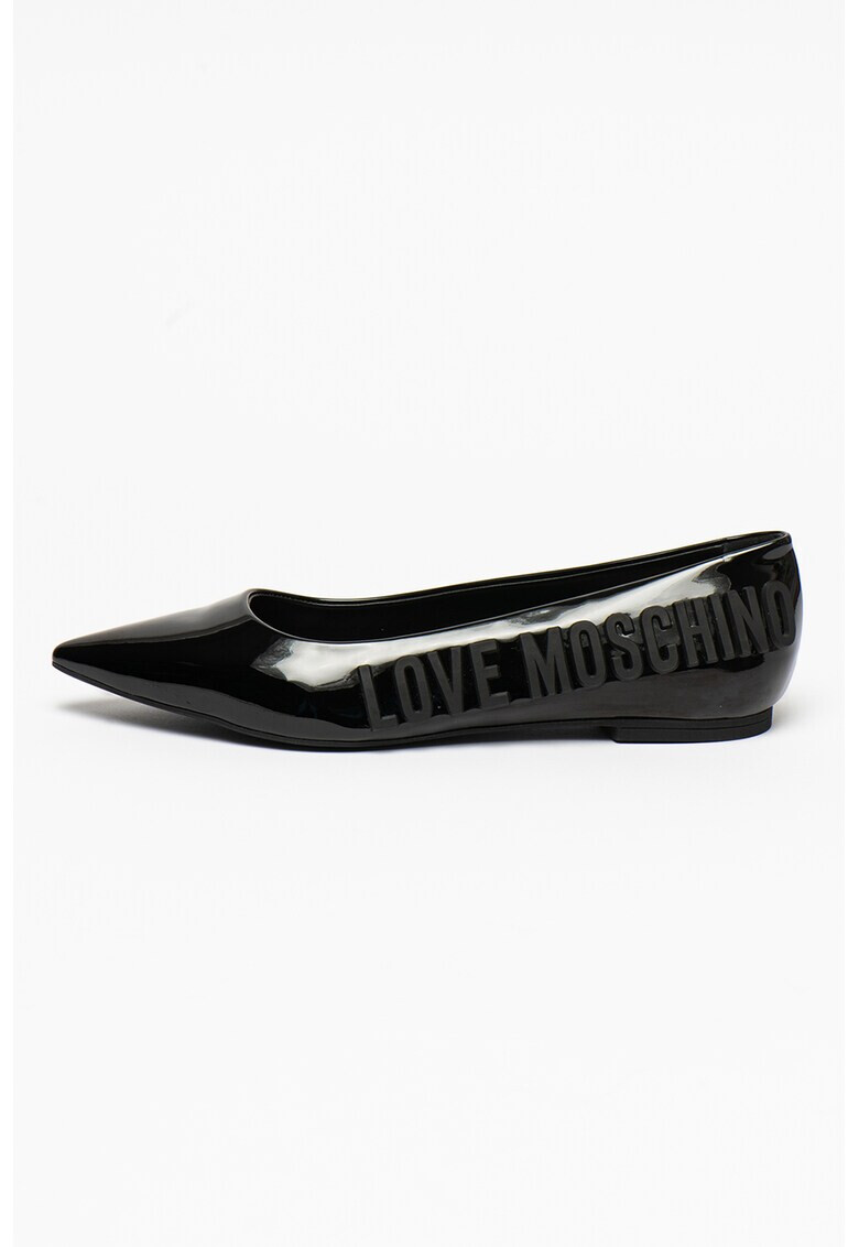 Love Moschino Лачени пантофки - Pepit.bg