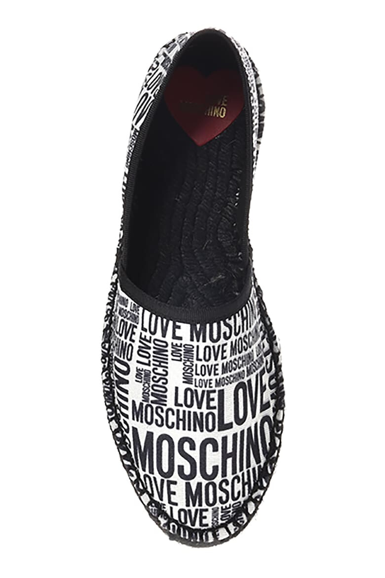 Love Moschino Мокасини с лого - Pepit.bg