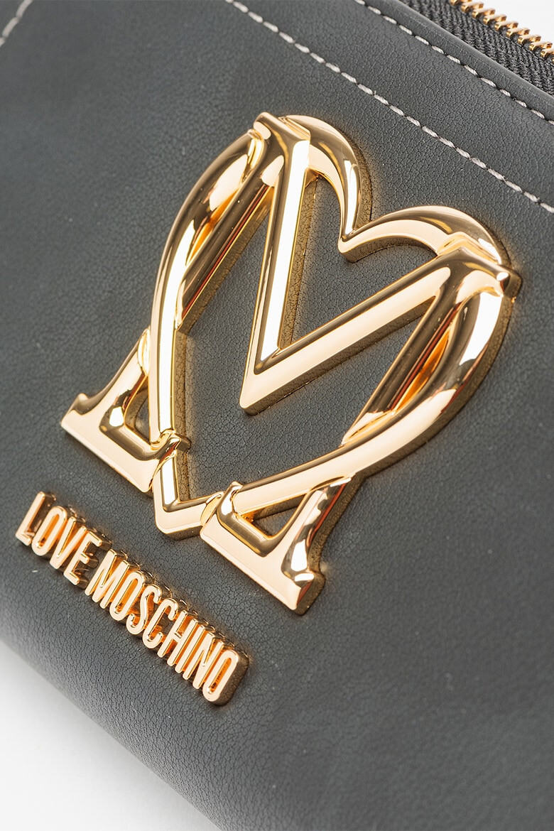 Love Moschino Порфейл от еко кожа с цип - Pepit.bg