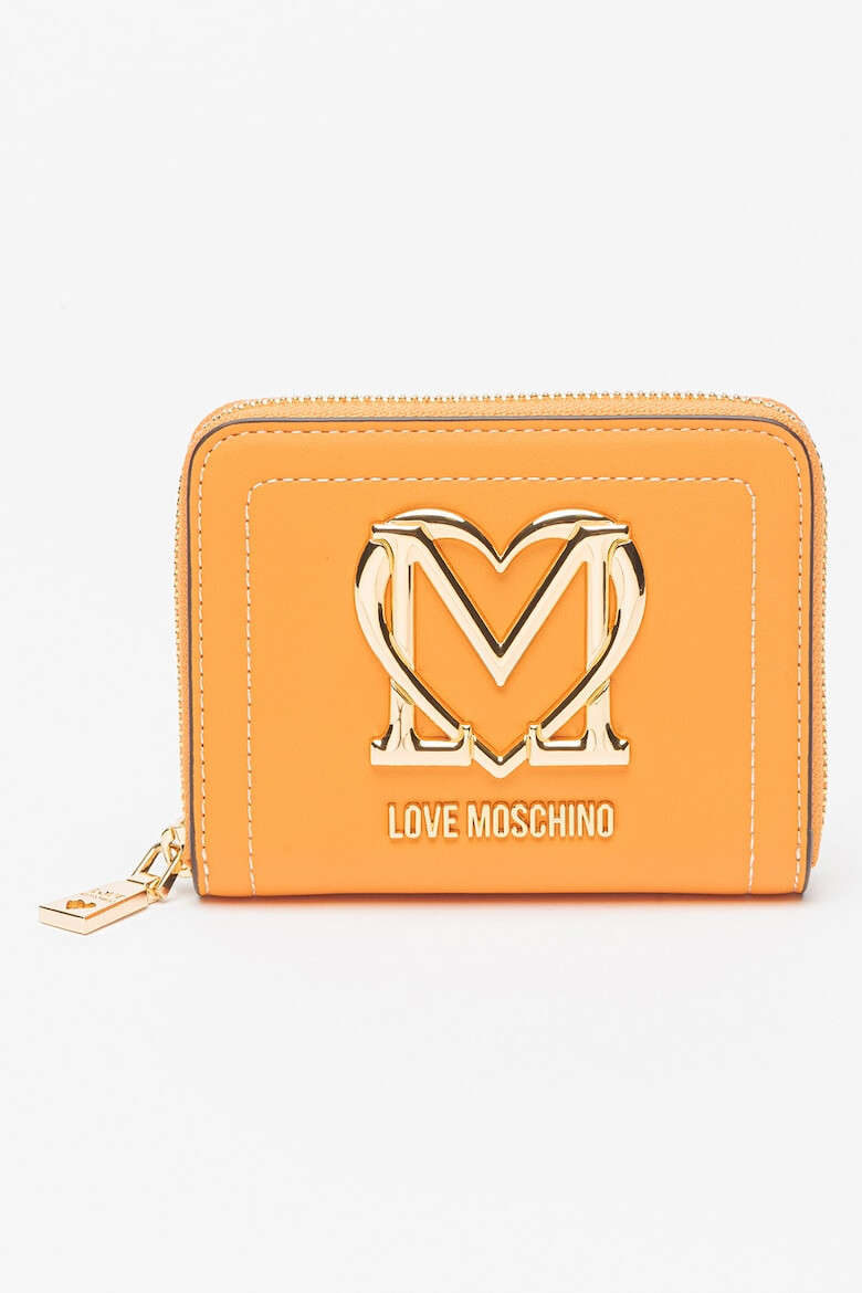 Love Moschino Порфейл с цип и лого - Pepit.bg