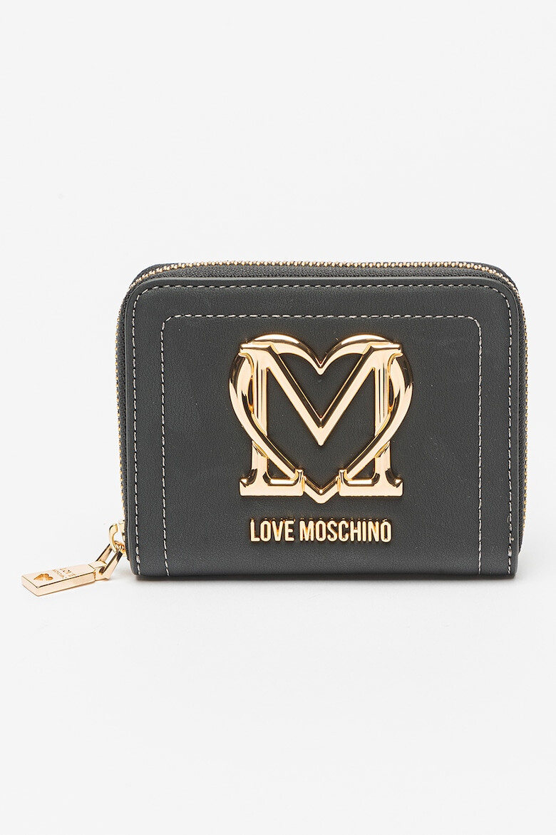 Love Moschino Порфейл с цип и лого - Pepit.bg