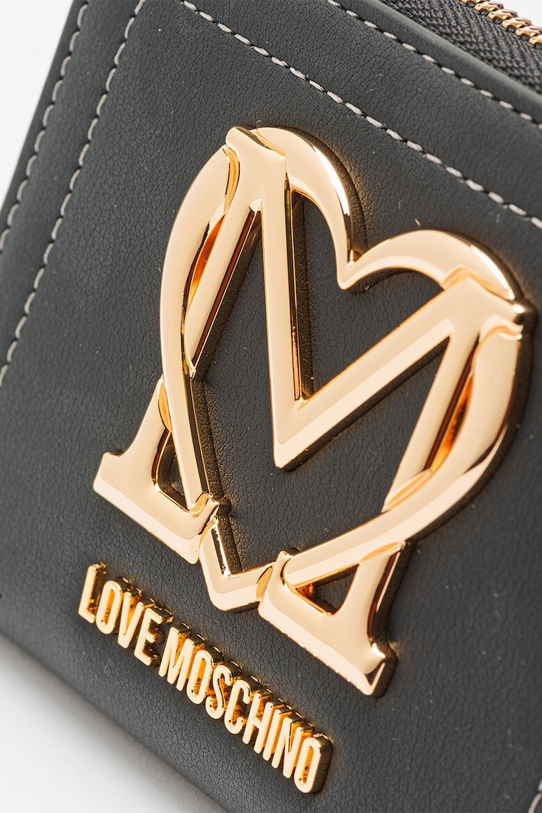 Love Moschino Порфейл с цип и лого - Pepit.bg