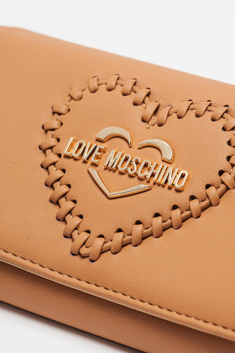 Love Moschino Портфейл от еко кожа с капаче - Pepit.bg