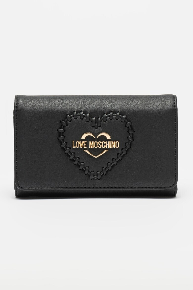 Love Moschino Портфейл от еко кожа с капаче - Pepit.bg