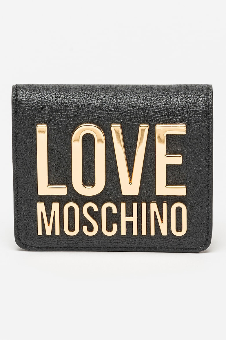 Love Moschino Портфейл от еко кожа с лого - Pepit.bg