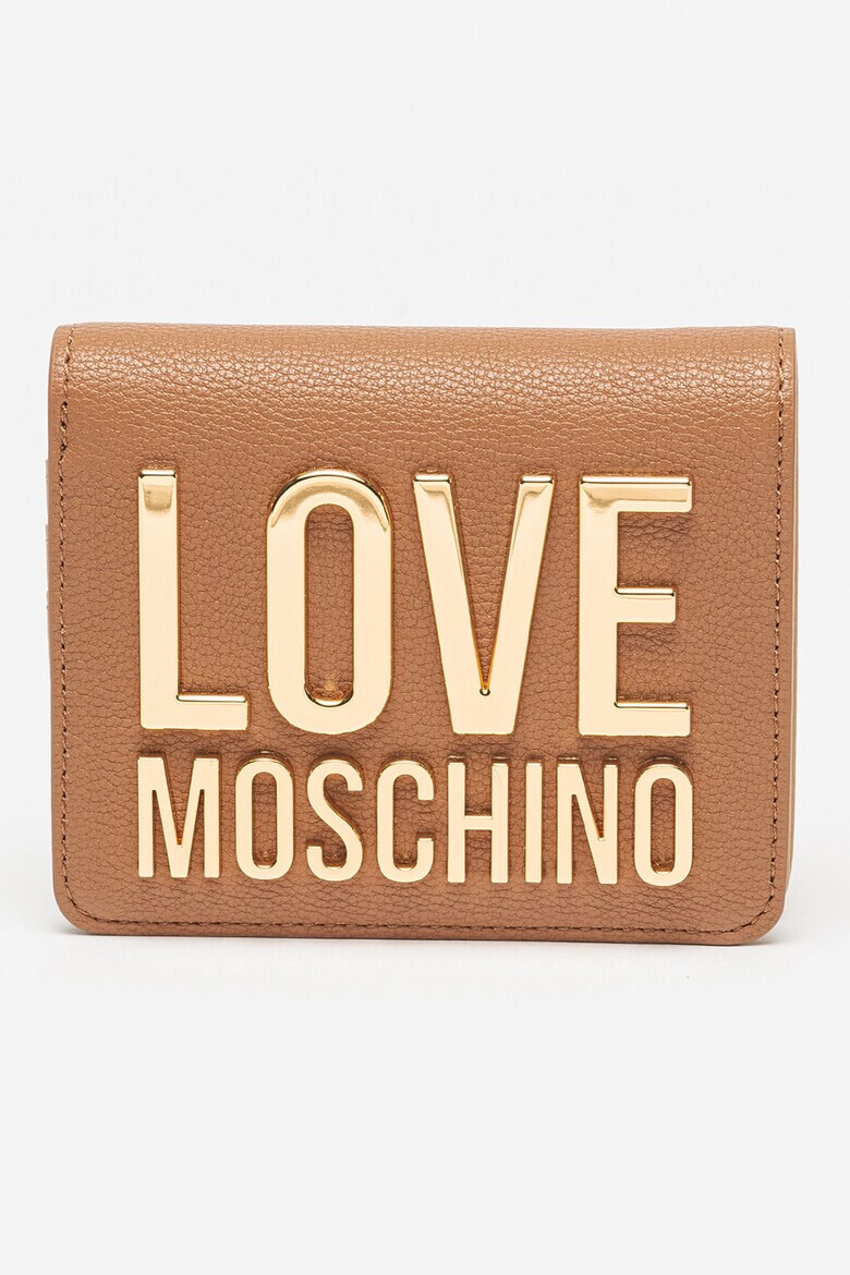 Love Moschino Портфейл от еко кожа с лого - Pepit.bg