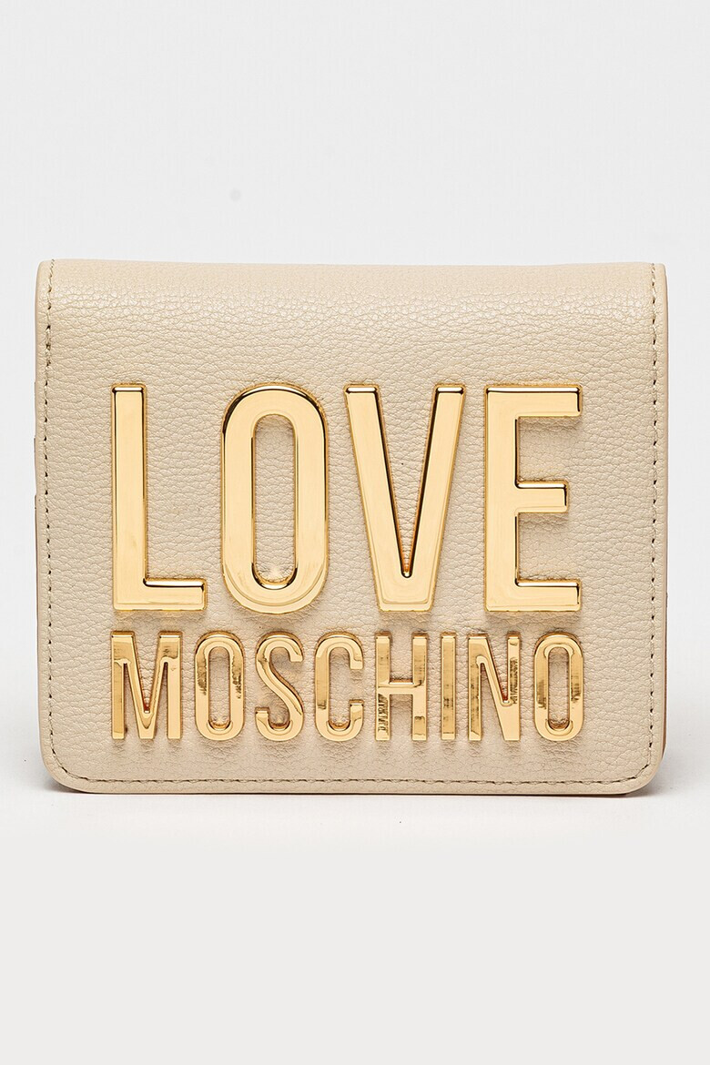 Love Moschino Портфейл от еко кожа с лого - Pepit.bg