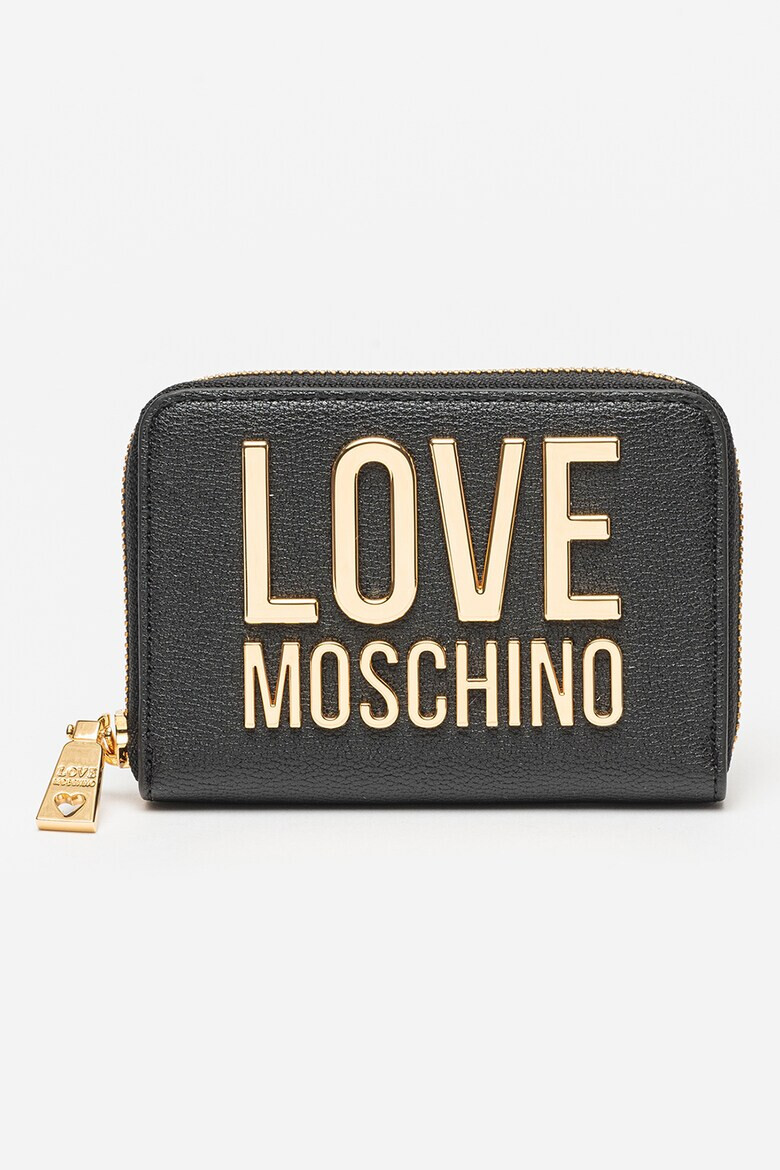 Love Moschino Портфейл от еко кожа с лого - Pepit.bg