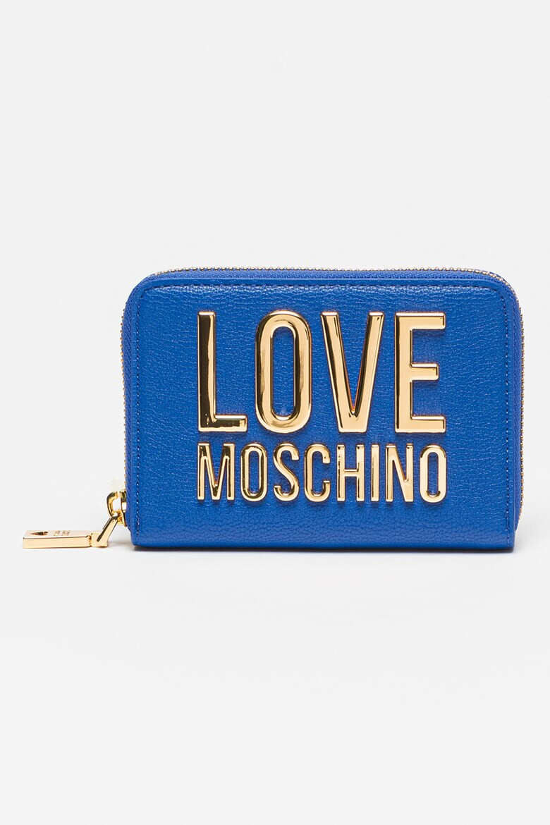 Love Moschino Портфейл от еко кожа с лого - Pepit.bg