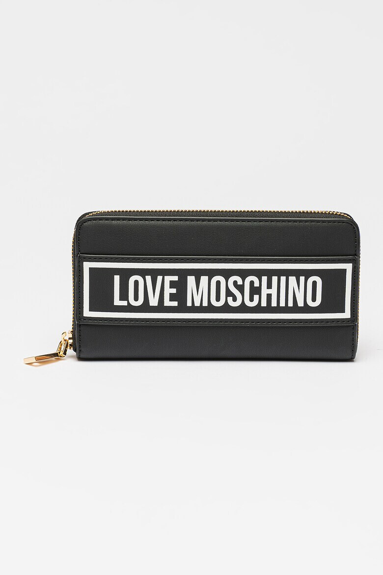 Love Moschino Портфейл от еко кожа с лого - Pepit.bg