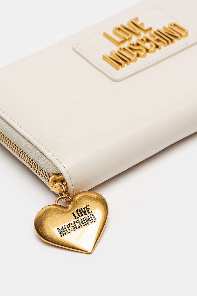 Love Moschino Портфейл от еко кожа с лого - Pepit.bg