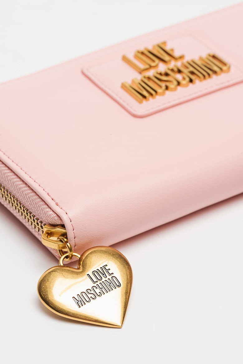 Love Moschino Портфейл от еко кожа с лого - Pepit.bg