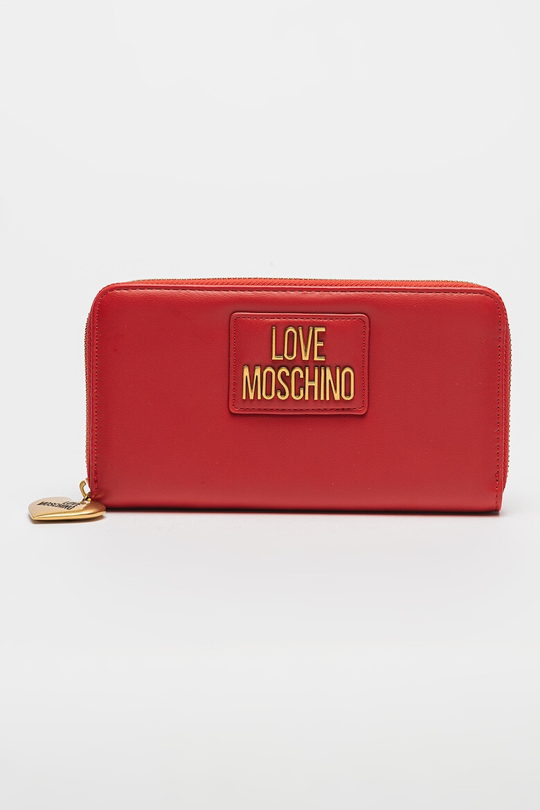 Love Moschino Портфейл от еко кожа с лого - Pepit.bg