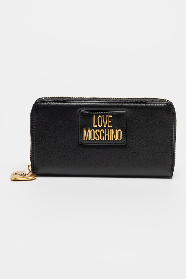 Love Moschino Портфейл от еко кожа с лого - Pepit.bg