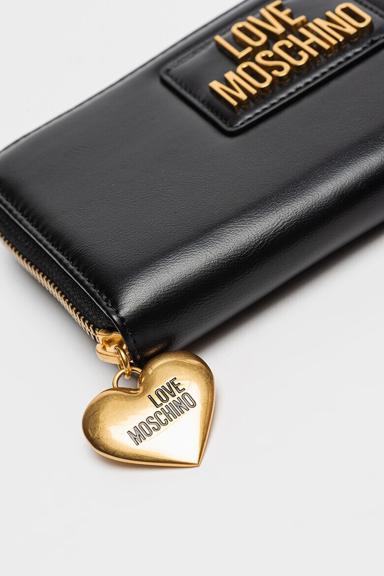 Love Moschino Портфейл от еко кожа с лого - Pepit.bg