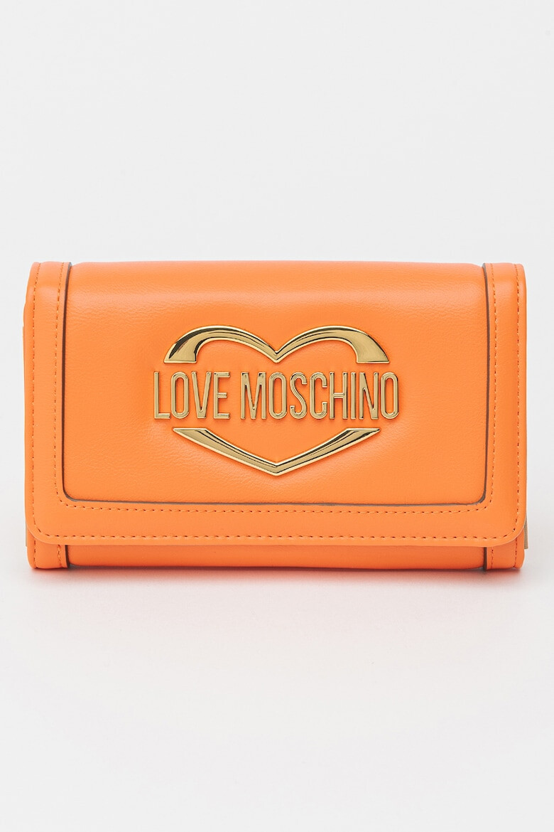 Love Moschino Портфейл с метално лого - Pepit.bg