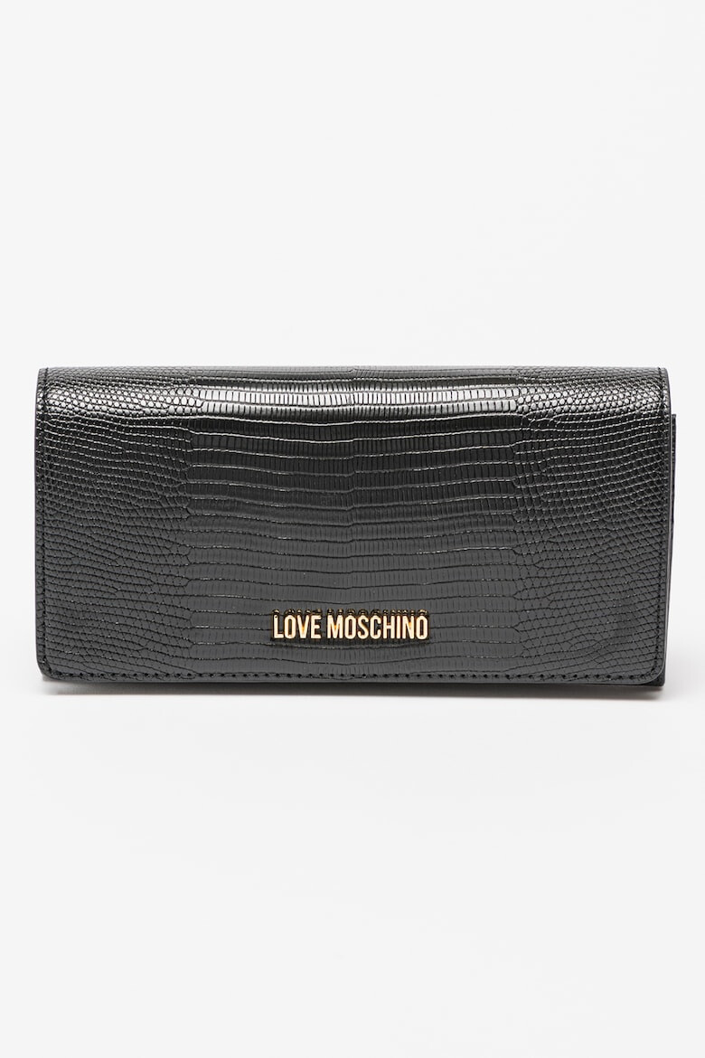 Love Moschino Портфейл от еко кожа с шагрен - Pepit.bg