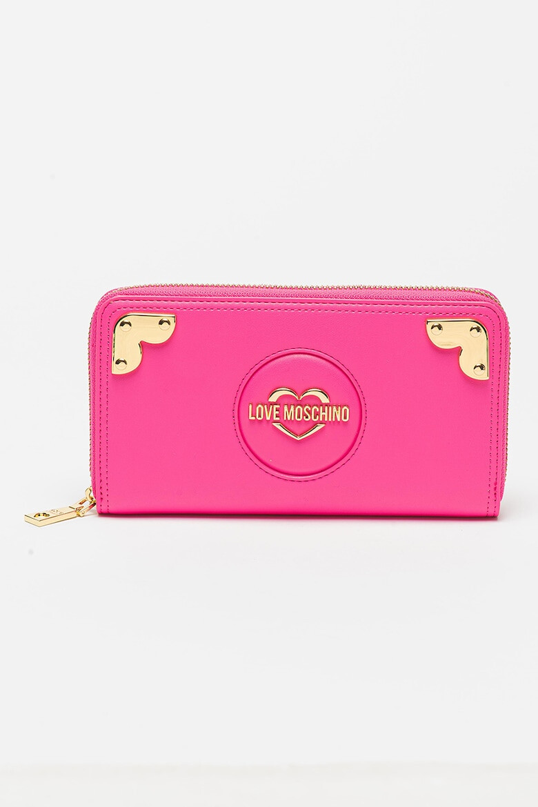 Love Moschino Портфейл от еко кожа с цип - Pepit.bg