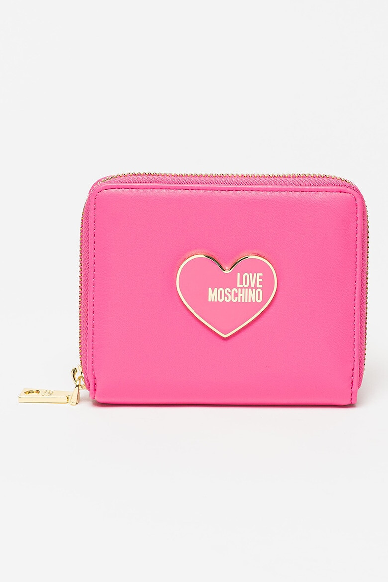 Love Moschino Портфейл от еко кожа с цип - Pepit.bg